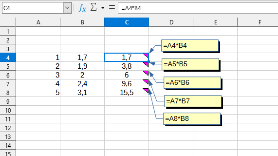Comment > Copy comment to cell