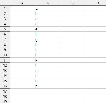 Text > Fill alphabet
