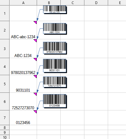 Comment > Generate Barcode