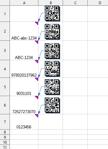 Comment > Generate QR code
