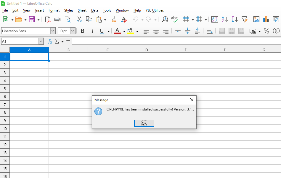 YLC Utilities > Python > Install PY package