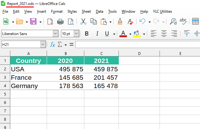 YLC Utilities > File > Open current file folder