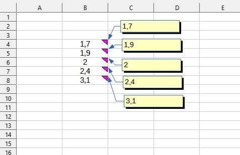 Comment > Copy value to comment