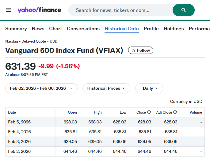 FUNDS formula usage