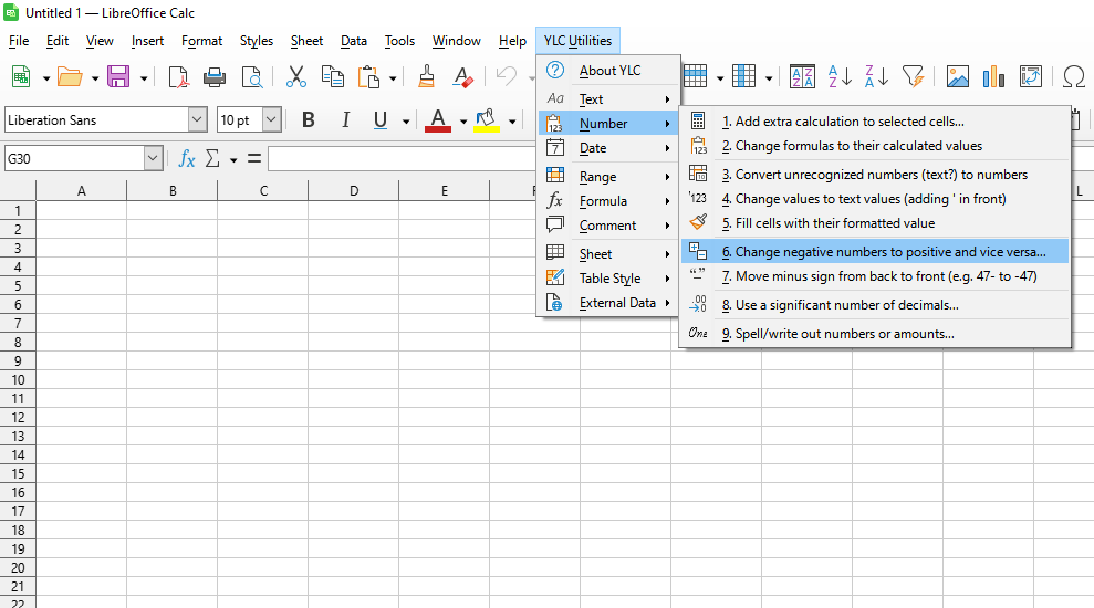 Число › Змінити від’ємні числа на додатні та навпаки
