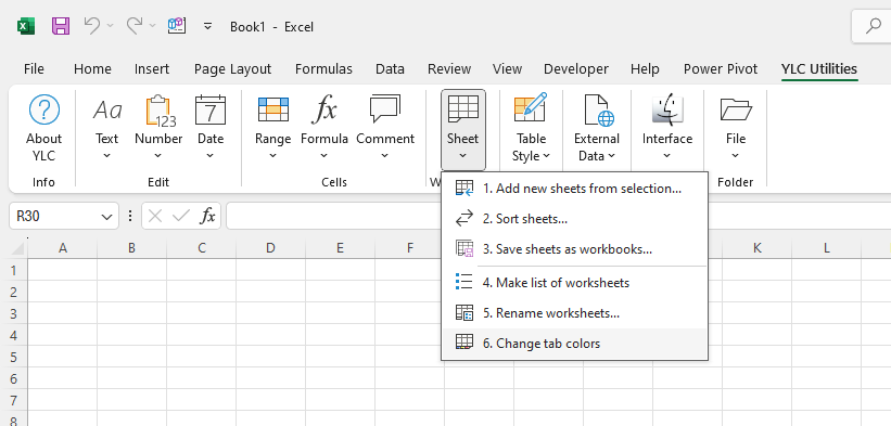 Змінити колір закладок