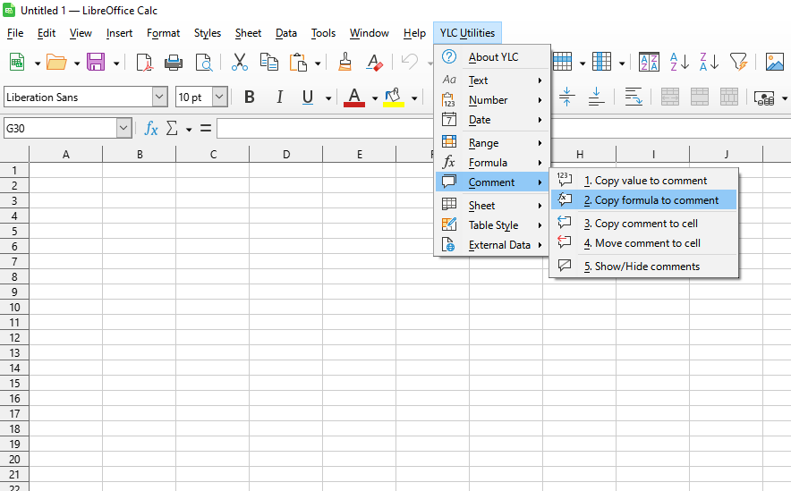 Коментар › Копіювати формулу в коментар