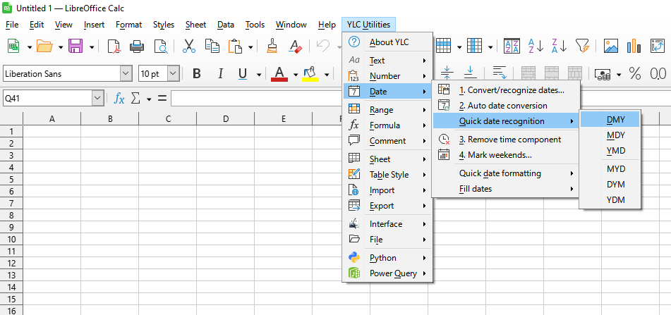 YLC Utilities > Дата › Швидке розпізнавання дат