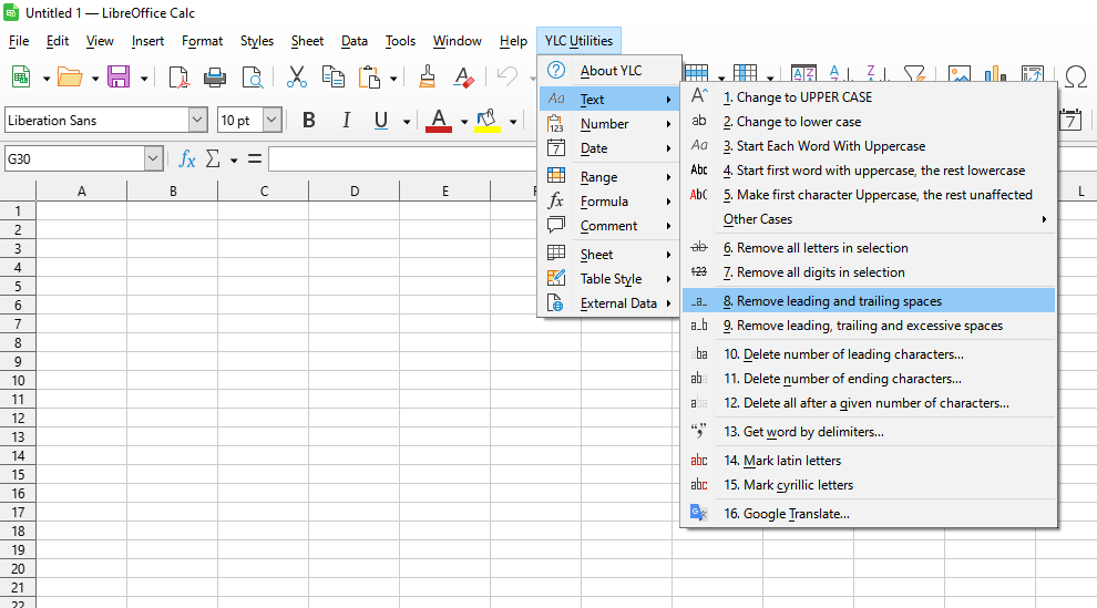 Текст › Видалити пробіли на початку та в кінці