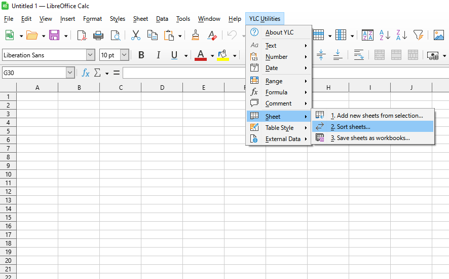 Аркуш › Сортувати аркуші