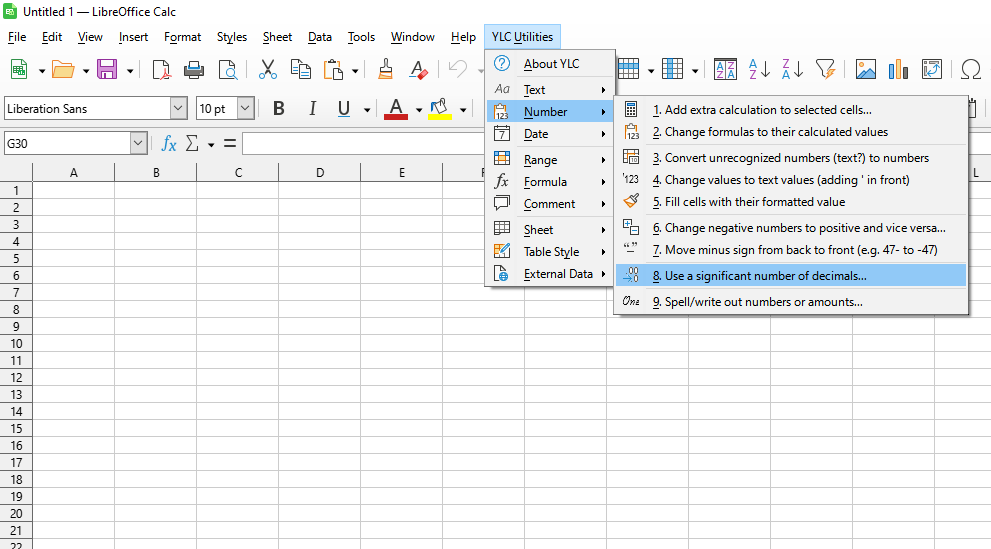 Число › Використати істотну кількість знаків після коми